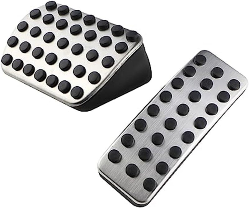 Vuzmode Stainless Steel Brake and Gas Pedal Covers - Image 1