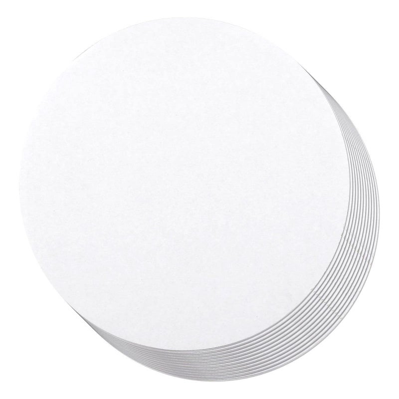 Juvale 12 Pack Round Cake Boards  Cake Base for Crafts Baking Supplies Desserts and Craft Supply  12 Inch Round Cardboard
