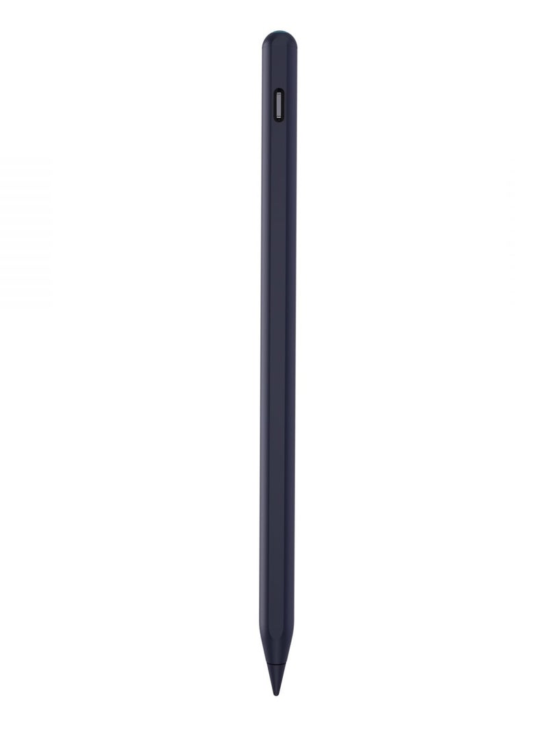 Powerology - Smart Apple iPad Pencil Stylus Pen for iPad 10/9/8/7/6, iPad Pro 11/12.9, iPad Air 5/4/3, iPad Mini 6/5 - Blue - Image 1