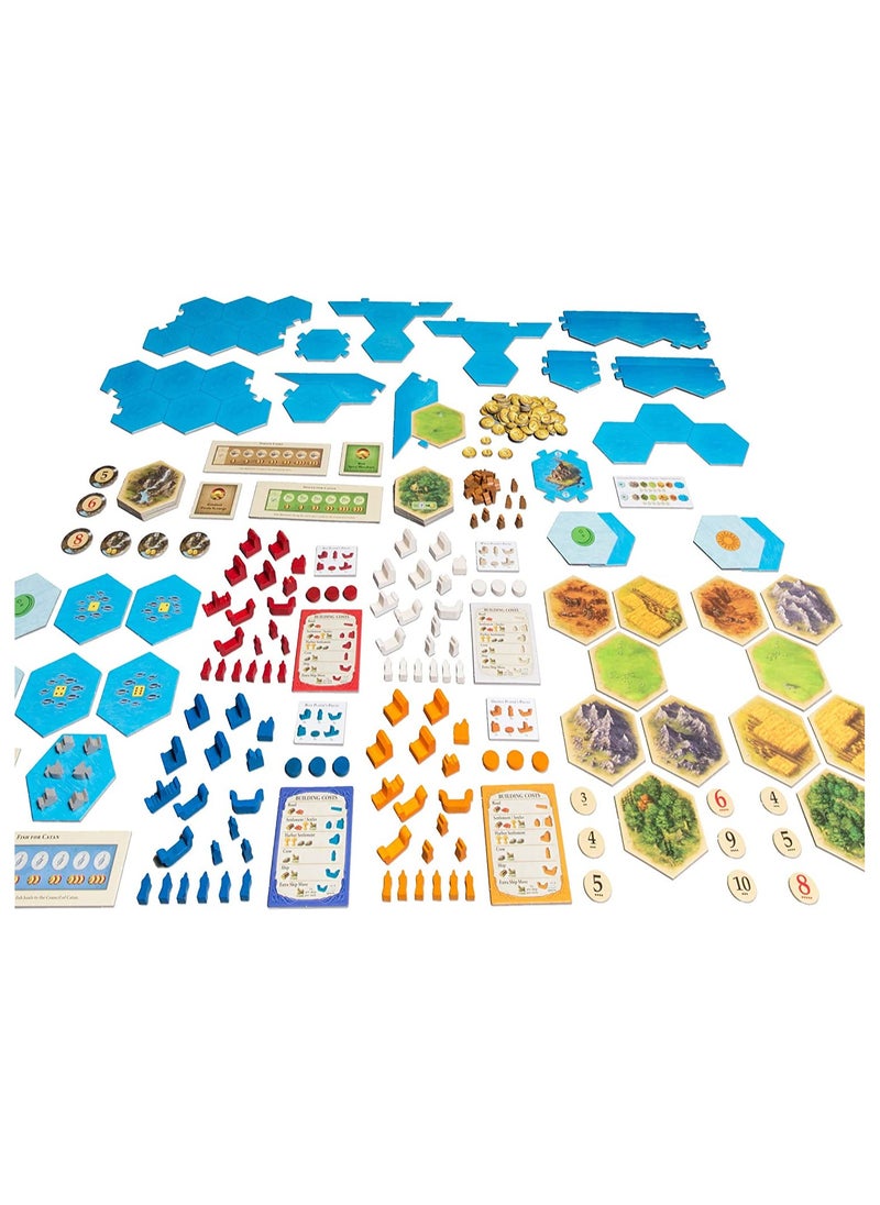 SUPERHEATED Neurons - Catan Seafarers - 3-4 Players - Official English Version - Image 1