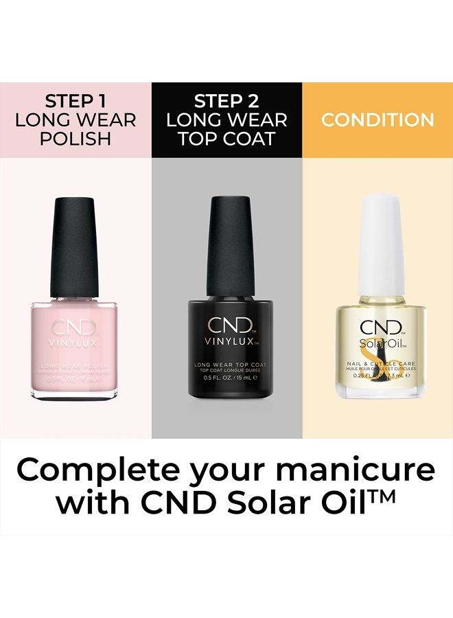 CND Vinylux Longwear Pink Nail Polish, Gel-like Shine & Chip Resistant Color, 0.5 Fl Oz - Image 5