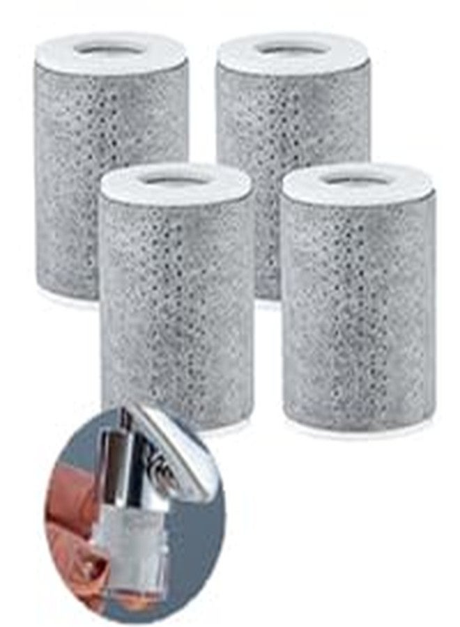 CECEFIN Carbon-Fiber Faucet Extender Aerator-Water-Filter - 4pcs 1um Micro-Porous Chlorine Purifier, High Density Sediment Filtration, 1”(D)*1.47”(H) Filtered Cartridge for CECEFIN Swivel Aerator - Image 1