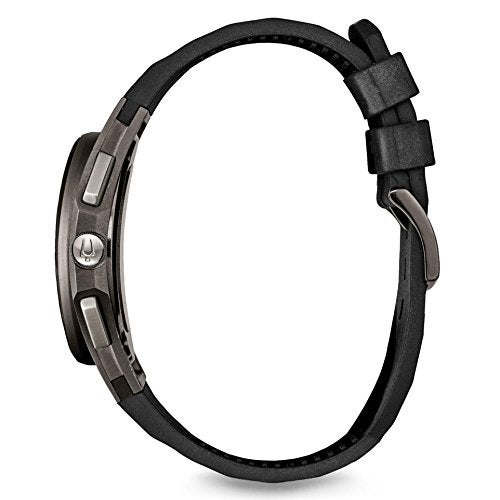 Bulova ساعة بولوفا CURV كرونوغراف سوداء وتيتانيوم 98A162 - Image 2