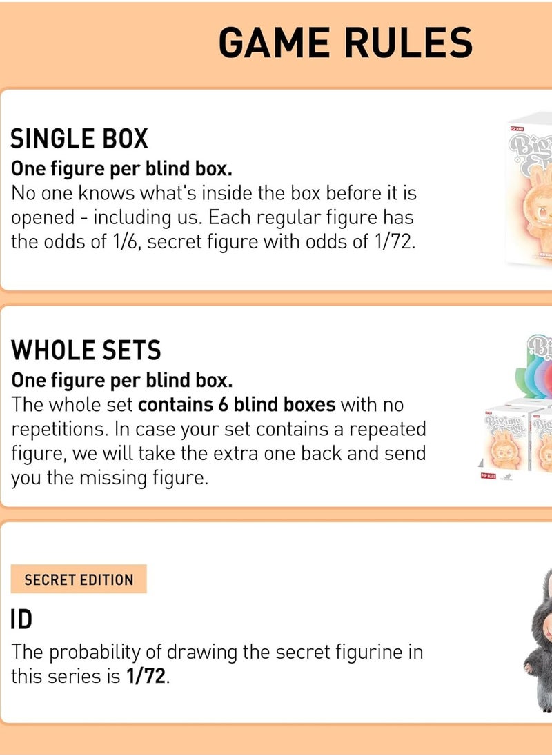 POP MART Labubu Blind Box, Random Design Action Figures Collectible Toys Home Decorations, Single Box  - Image 5