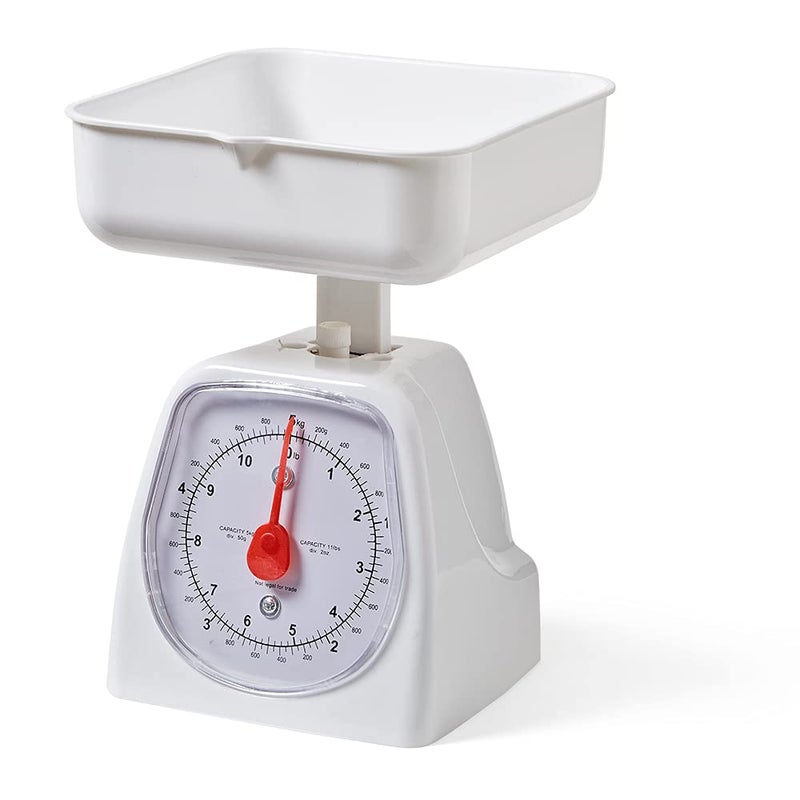 hand2mind hand2mind DualDial Analog Platform Scale 5 kg Scale Kitchen Scales Weighing Scales Classroom Supplies for Teachers Elementary Teacher Supplies School Supplies - Image 2