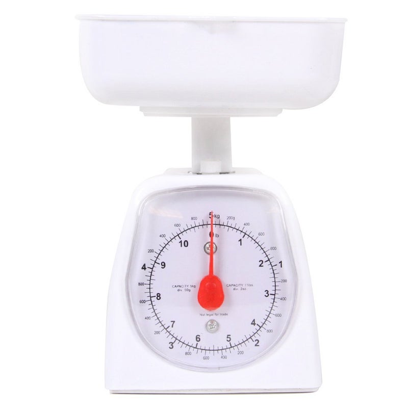 hand2mind hand2mind DualDial Analog Platform Scale 5 kg Scale Kitchen Scales Weighing Scales Classroom Supplies for Teachers Elementary Teacher Supplies School Supplies - Image 1
