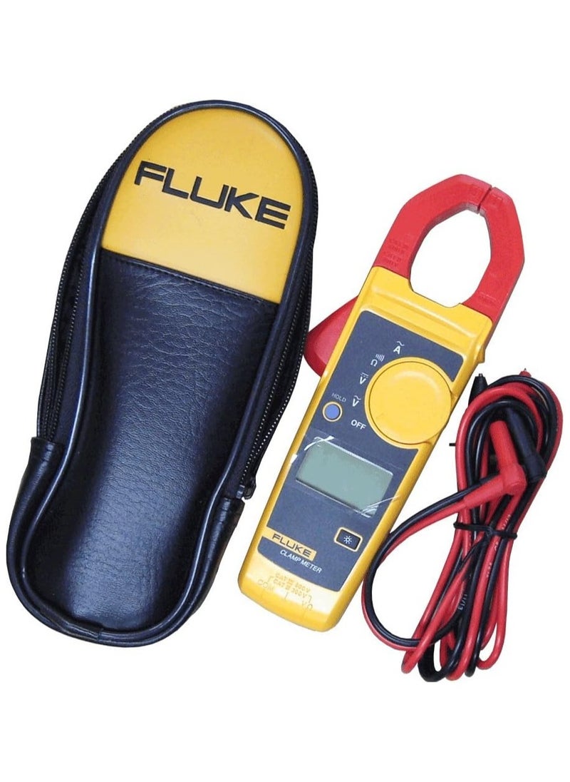 303 Clamp Meter, True RMS AC Current Measurement, Multimeter Tester with Jaw Opening, LCD Display