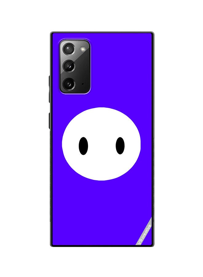 VR CREATIVE Protective Case Cover For Samsung Galaxy Note20 5G Face Fall Guys Design Multicolour - Image 1