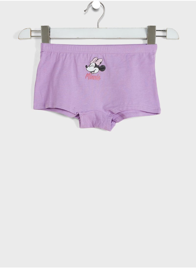 Disney - Youth 3 Pack Minnie Mouse Boxers - Image 1