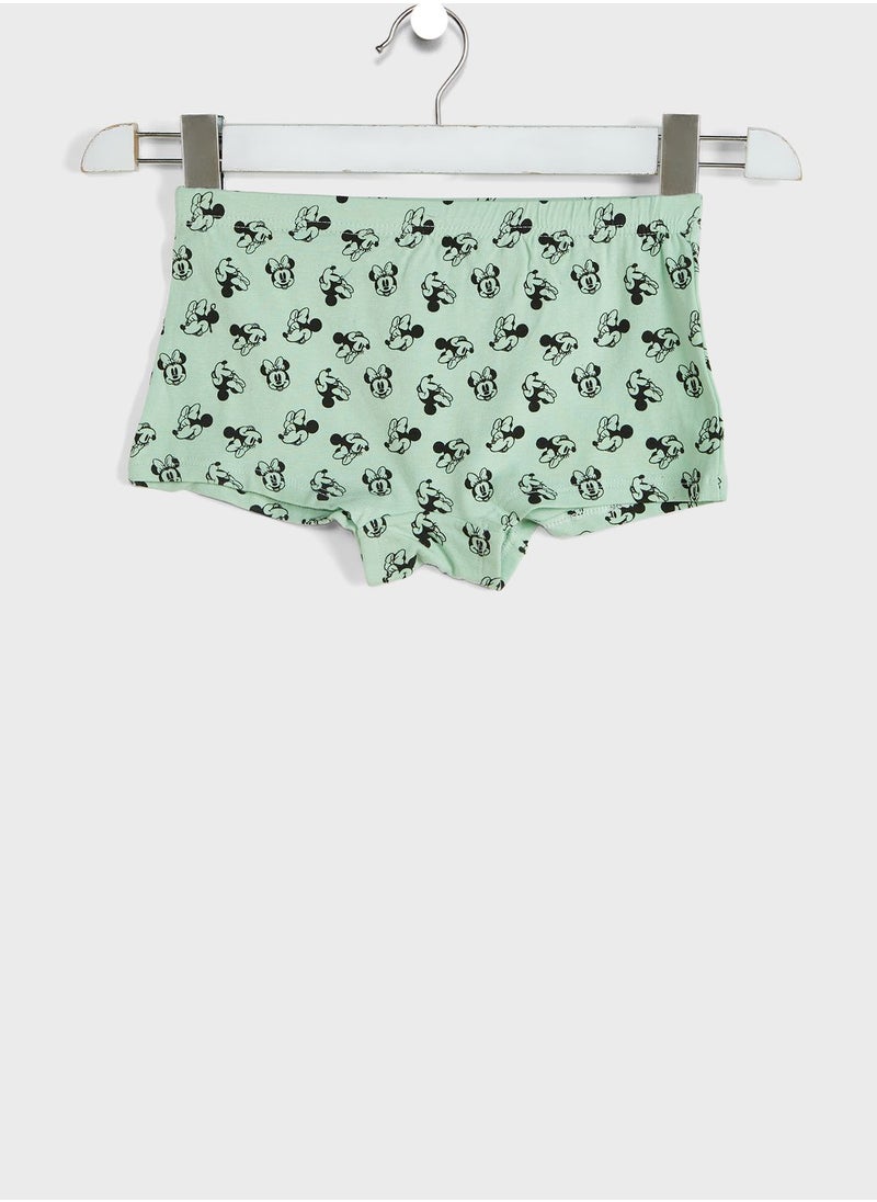 Disney - Youth 3 Pack Minnie Mouse Boxers - Image 1