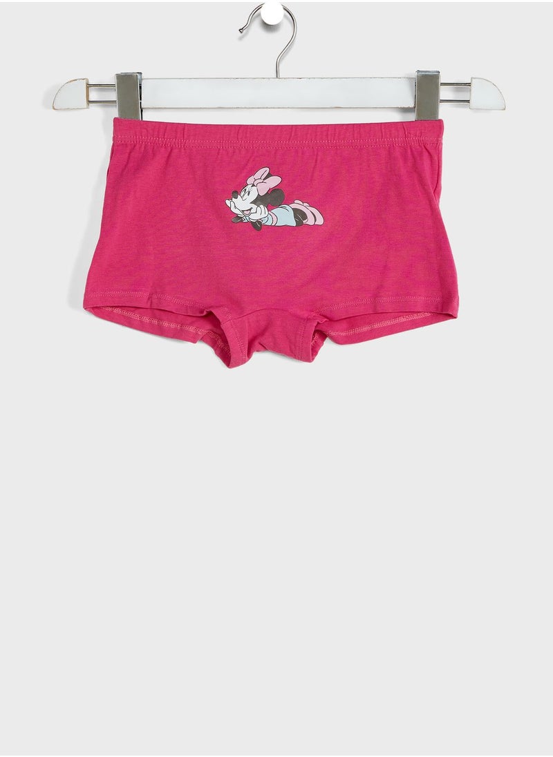 Disney - Youth 3 Pack Minnie Mouse Boxers - Image 1