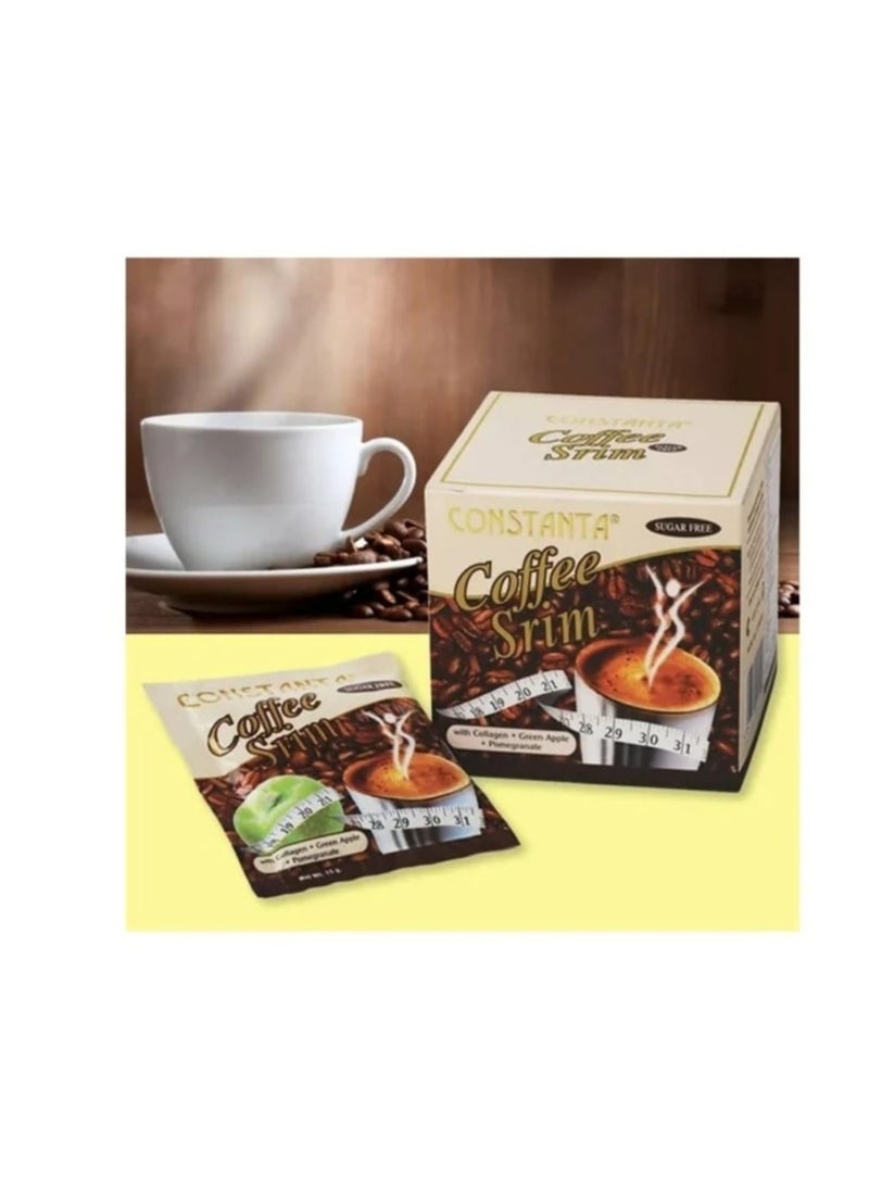 Constanta Coffee Srim Slimming Coffee Powder 12 Sachets