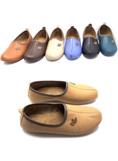 Derilax Genuine Leather Hajj Umrah Tawaf Slippers and Home Shoes  - Image 1