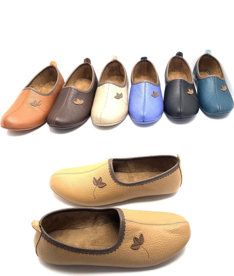 Derilax Genuine Leather Hajj Umrah Tawaf Slippers and Home Shoes  - Image 2