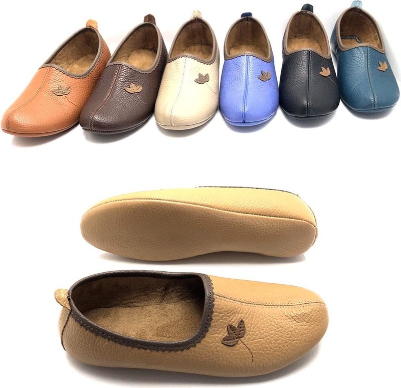 Derilax Genuine Leather Hajj Umrah Tawaf Slippers and Home Shoes  - Image 3