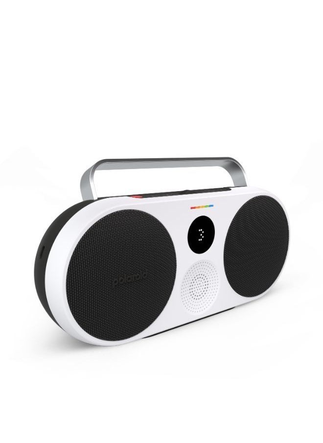 Polaroid POLAROID P3 Music Player Bluetooth Wireless Portable Speaker - Black & White  - Image 3