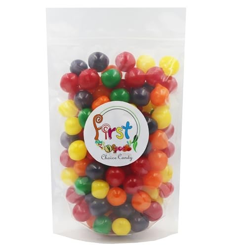 FirstChoiceCandy Sour Chewy Fruit Candy Balls Assorted 1 Pound - Image 5