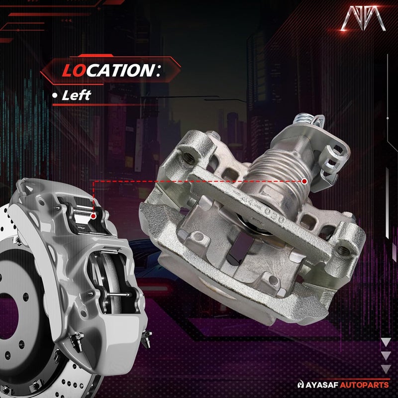 MAYASAF 18B5010 Rear Left Driver Side Disc Brake Caliper for Chevy, Buick, and Pontiac - Image 3