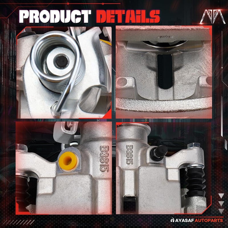 MAYASAF 18B5010 Rear Left Driver Side Disc Brake Caliper for Chevy, Buick, and Pontiac - Image 2