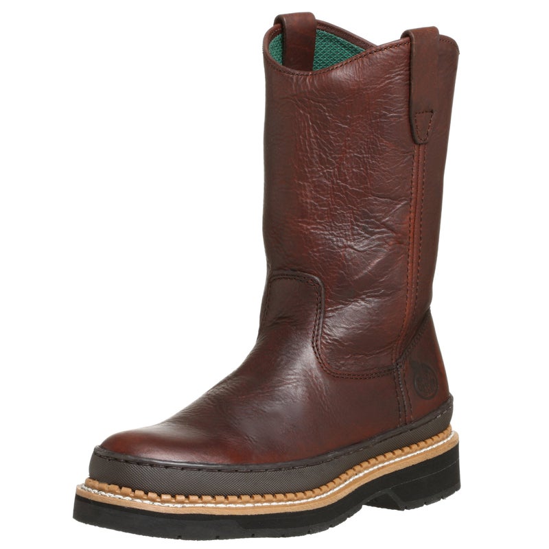 Georgia Giant PullOn Work Boot Soggy Brown Size 8M