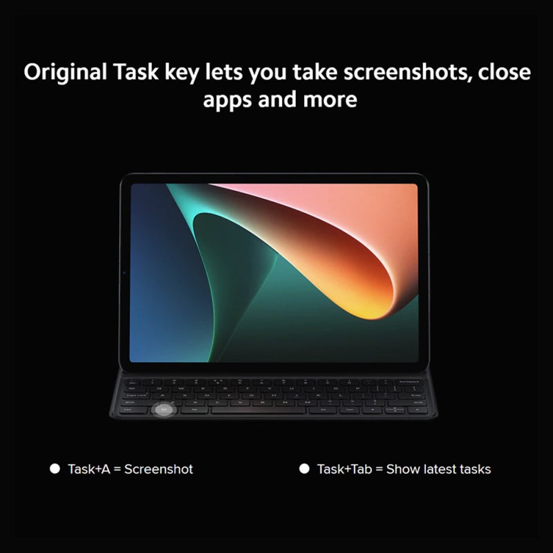 Magnetic Keyboard Case: 63-Key Ergonomic Wireless Keyboard With Army Green PU Leather, Magnetic Absorption Triangular Stable Support - Skin-Friendly Light Portable Protective Cover for Xiaomi Pad 5 an - Image 3