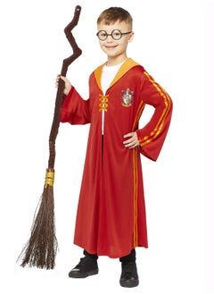 Riethmuller Child Gryffindor Quidditch Robe Costume, Official Harry Potter Kids’ Wizarding World Outfit  - Image 1