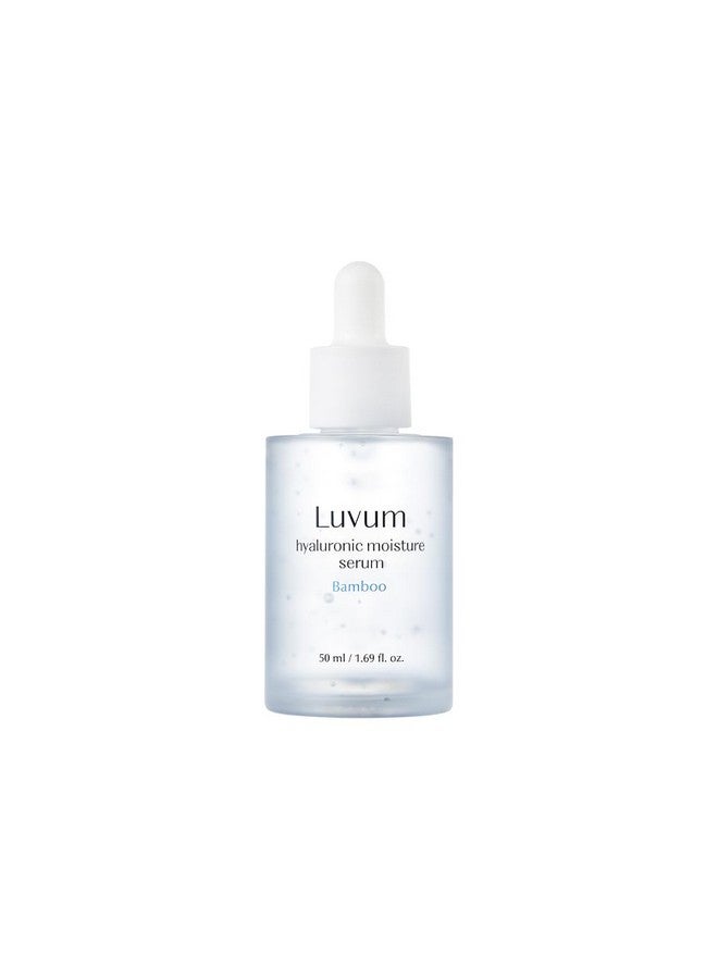 LUVUM Hyaluronic Moisture Serum For Face Multiweight Hydration Ceramide Barrier Support Gentle Formula Korean Skin Care 1.69 Fl.Oz - Image 1