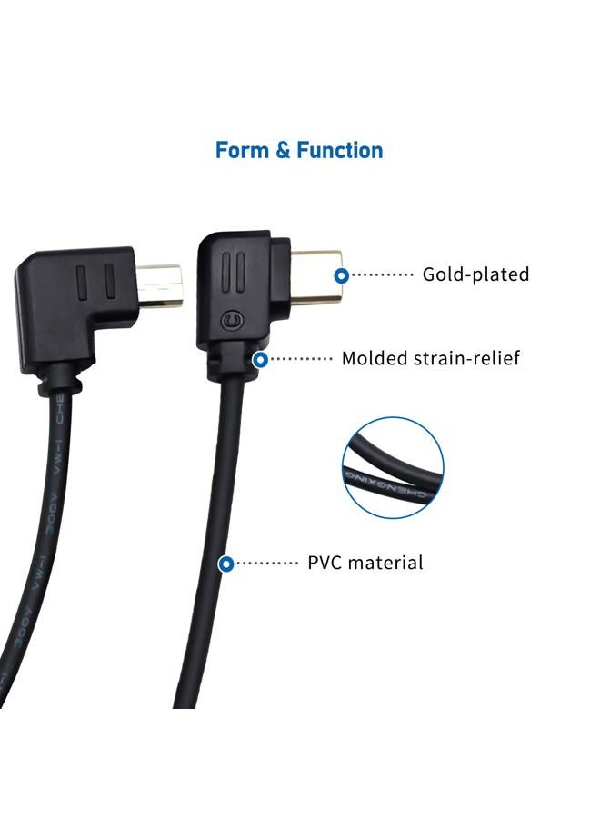 LingoFoto RSS Control Cable, USB-C to Multi-USB Multi-Camera Control Cable for DJI Ronin-SC to for Sony A9, A7, A7S, A7/A7S/A7R II, A7/A7R III 30cm (Upwards) - Image 3