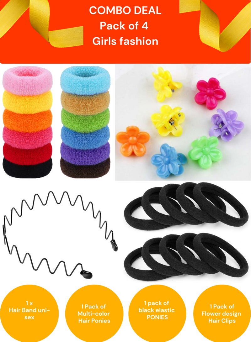 Multi Color hair Band Set - Image 1