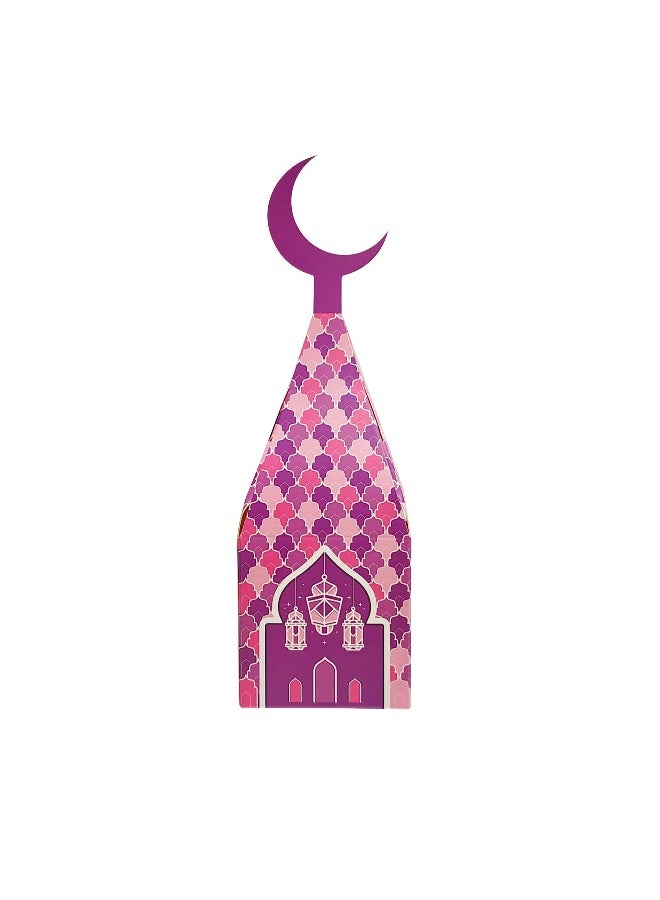 50 Pieces Candy Packaging Cardboard Box For Eid Mubark Ramadan Kareem Party Souvenir - Image 2