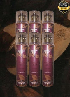 Fabiola 6 Pieces Velvet Oud Body Mist 250ml  - Image 1