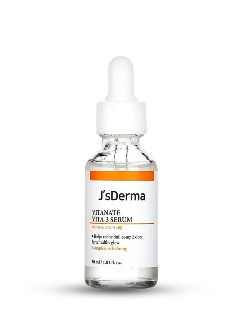 J'sderma 5% Niacinamide and Hyaluronic acid Face Serum for Skin Brightening Vitanate VITA-3 Serum 15ml