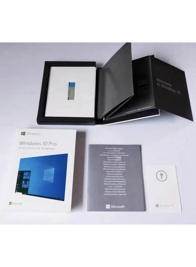 Windows Windows 10 Professional Edition English 32-bit and 64-bit with Usb system disk, comes with lifetime activation code - Image 2