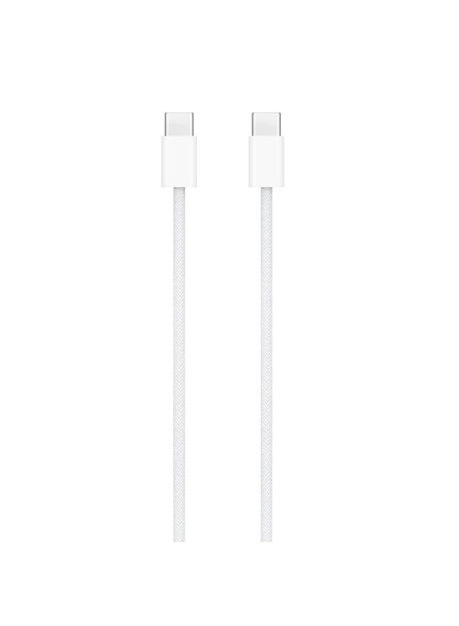 كابل شحن USB-C 60 وات (1 م) أبيض - Image 2