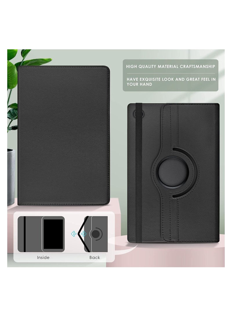ELTRAZONE Galaxy Tab A8 Case 10.5 inch,Auto Sleep/Wake 360° Rotating Stand Folio Leather Case - Image 2