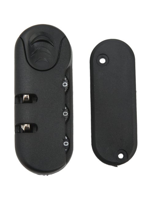 Luggage Password Lock, 3 Digit Password High Security Frosted Texture Replacement Code Combination Travel Luggage Lock for Suitcases, Travel Cases, Tool Boxes(4 PCS)