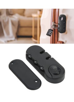 SYOSI Luggage Password Lock, 3 Digit Password High Security Frosted Texture Replacement Code Combination Travel Luggage Lock for Suitcases, Travel Cases, Tool Boxes(4 PCS)  - Image 5
