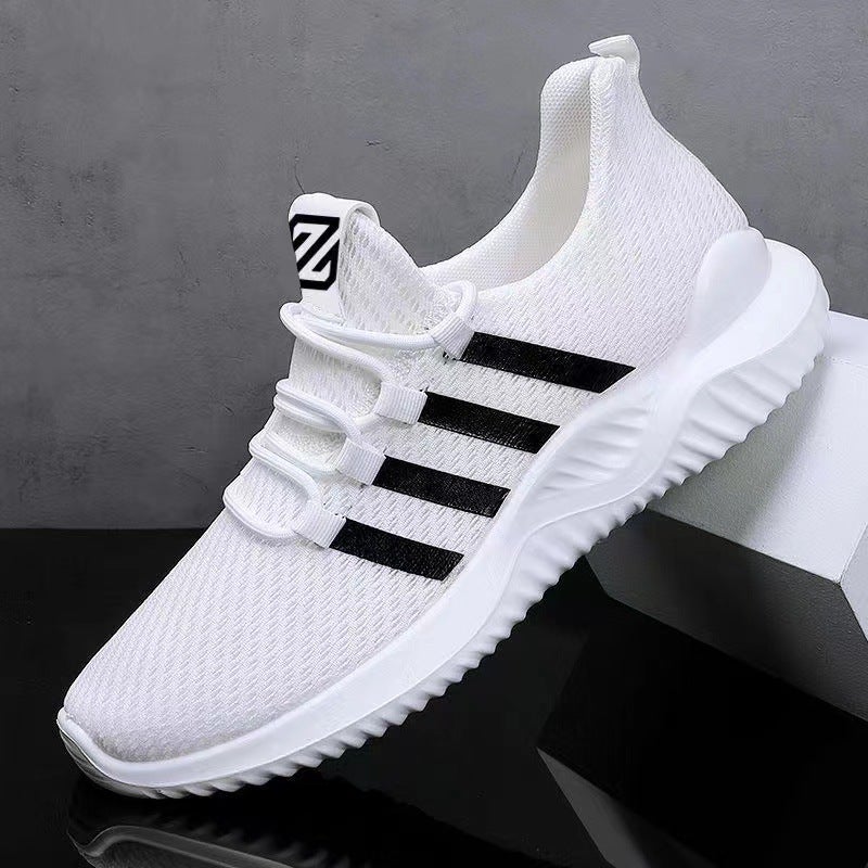 A Generation Of Spring Breathable Sports Running Shoes Men'S White Shoes Fashion Casual Shoes Men'S Shoes - Image 4