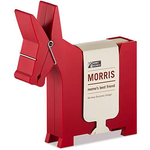 Monkey Business Morris the Donkey: Desktop Memo Holder | Cute Desk Accessories & Office Supplies | Funny Desk Decor & Office Accessories | Desk Supplies: Holders & Dispensers | Sticky Note Holder | by Monkey Business - Image 1