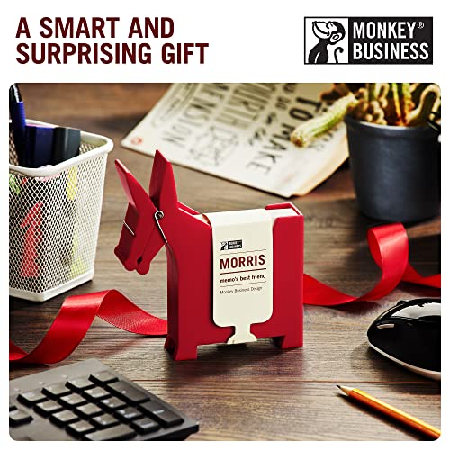 Monkey Business Morris the Donkey: Desktop Memo Holder | Cute Desk Accessories & Office Supplies | Funny Desk Decor & Office Accessories | Desk Supplies: Holders & Dispensers | Sticky Note Holder | by Monkey Business - Image 5