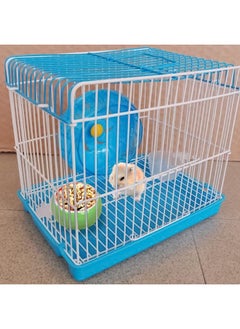 KRIZJUES Lot de 2 bols en céramique pour hamster, cochon d'Inde, hamster, hamster, petit animal - Pour hamster syrien, hamster, gerbille, chichille, hérisson, rat  - Image 2