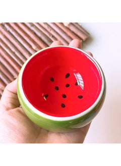 KRIZJUES Lot de 2 bols en céramique pour hamster, cochon d'Inde, hamster, hamster, petit animal - Pour hamster syrien, hamster, gerbille, chichille, hérisson, rat  - Image 5