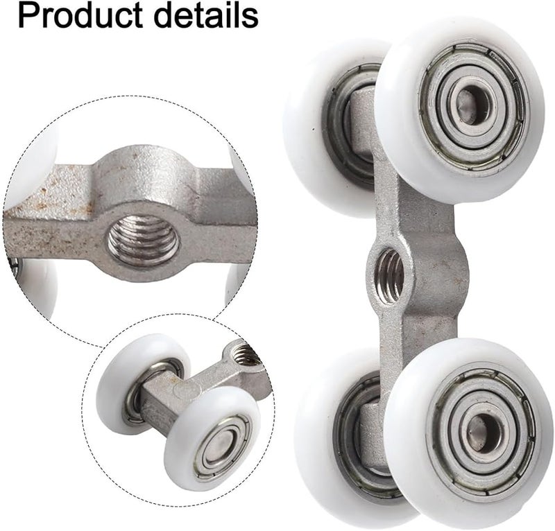 Stainless Steel Sliding Door Roller Replacement 2 Pack For Most Sliding Doors - Image 3