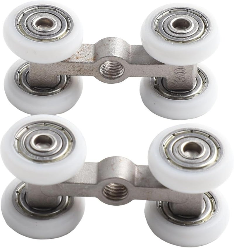 Stainless Steel Sliding Door Roller Replacement 2 Pack For Most Sliding Doors - Image 1