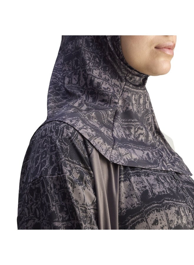 Adidas Asmc Hijab P Brown Training Hijab For Women S  - Image 3