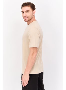 Legend Men Sportswear Fit Short Sleeve Training T-Shirts, Tan  - Image 2