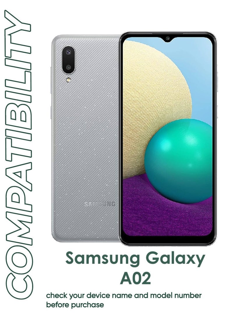 ACLIX 3 Pieces Antistatic ESD Dustproof Premium Quality High Definition Tempered Glass Screen Protector Designed For Samsung Galaxy A02 - Image 3