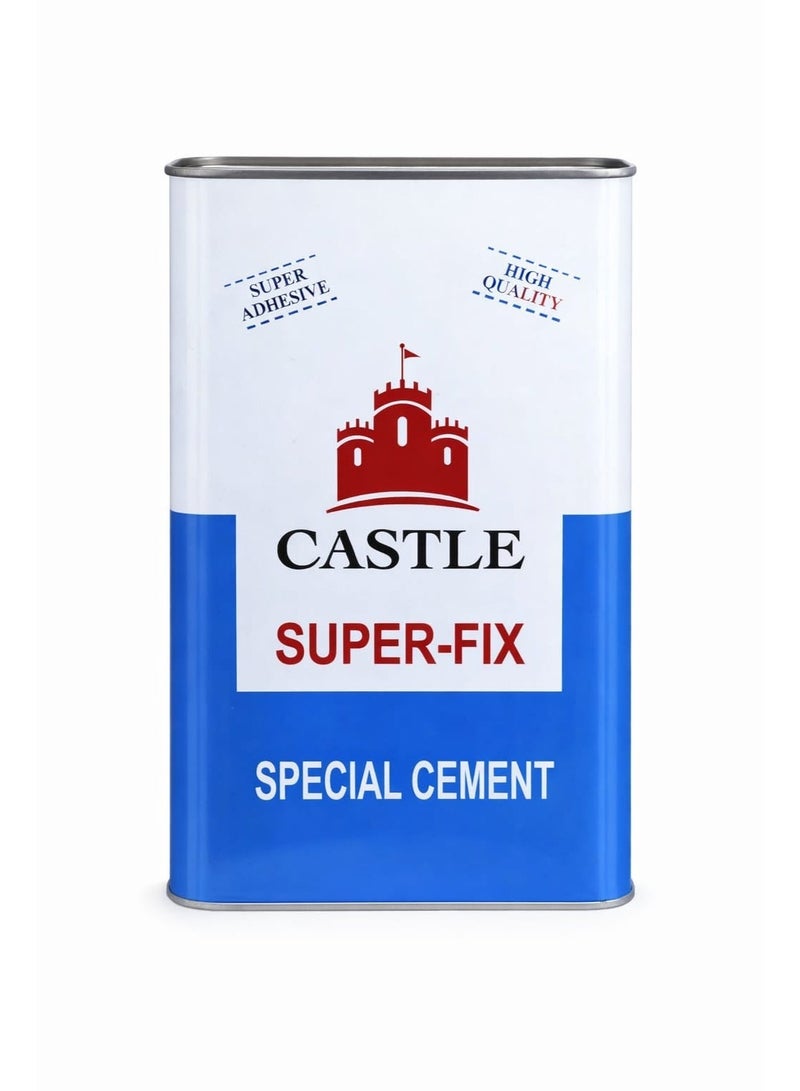 لاصق أسمنتي خاص من كاسل سوبر-فيكس للأحذية والجلود والمطاط وأعمال الإصلاح - لاصق صناعي عالي القوة