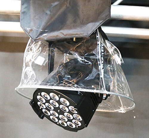 MADOWL (Pack of 8) Stage Light Outdoor Led Par Rain Covers, Stage Lights Waterproof Par Light Rain Cover Outdoor Stage Cover - Image 1