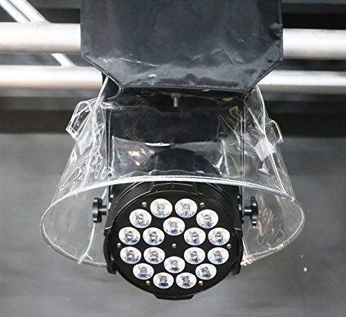 MADOWL (Pack of 8) Stage Light Outdoor Led Par Rain Covers, Stage Lights Waterproof Par Light Rain Cover Outdoor Stage Cover - Image 3